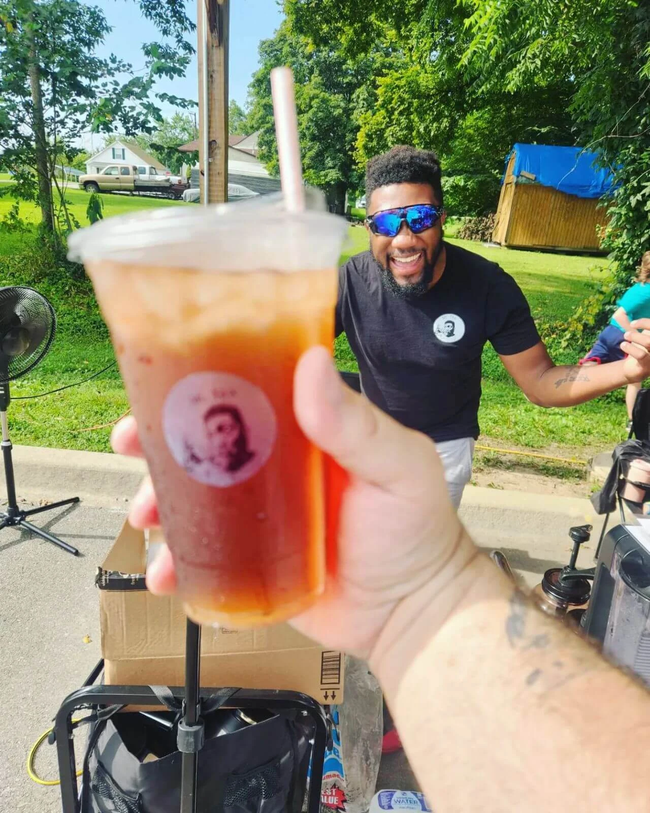 Ryan at Farmers Market