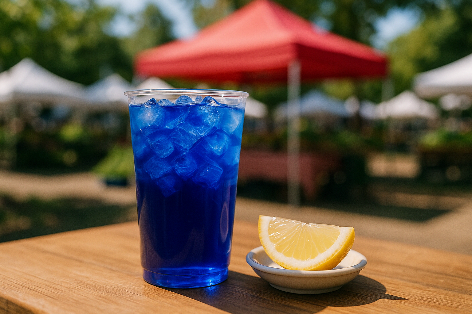 Blue Raspberry Tea: What It Is, How It Tastes, and How to Brew Our Blue Raspberry Burst: the color change before and after lemon