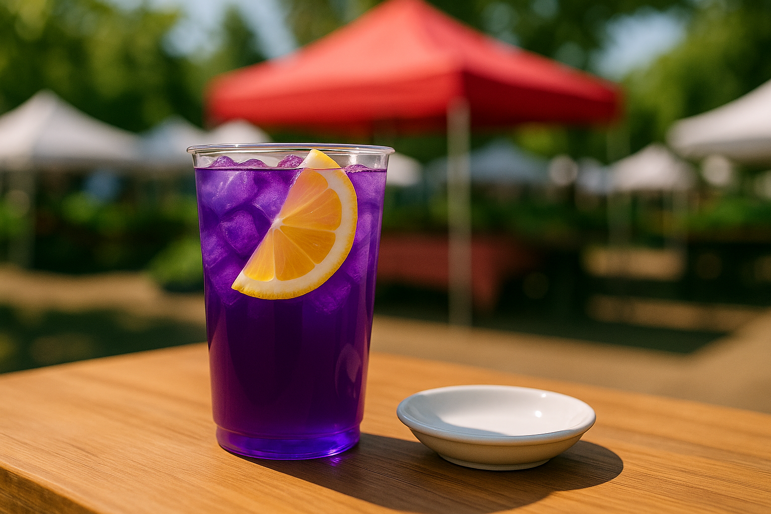 Blue Raspberry Tea: What It Is, How It Tastes, and How to Brew Our Blue Raspberry Burst: the color change before and after lemon